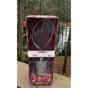 LAVENDER Scented Oil REED DIFFUSER Set 5.28 oz Silver Bottle by Domain -New! A22